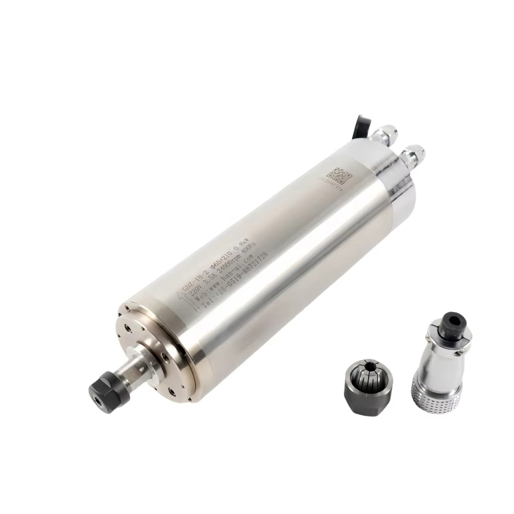 Cnc Spindle Motor - แกนมอเตอร์ CNC ระบายความร้อนด้วยน้ำ GDZ-18-2 800W กำลังสูง