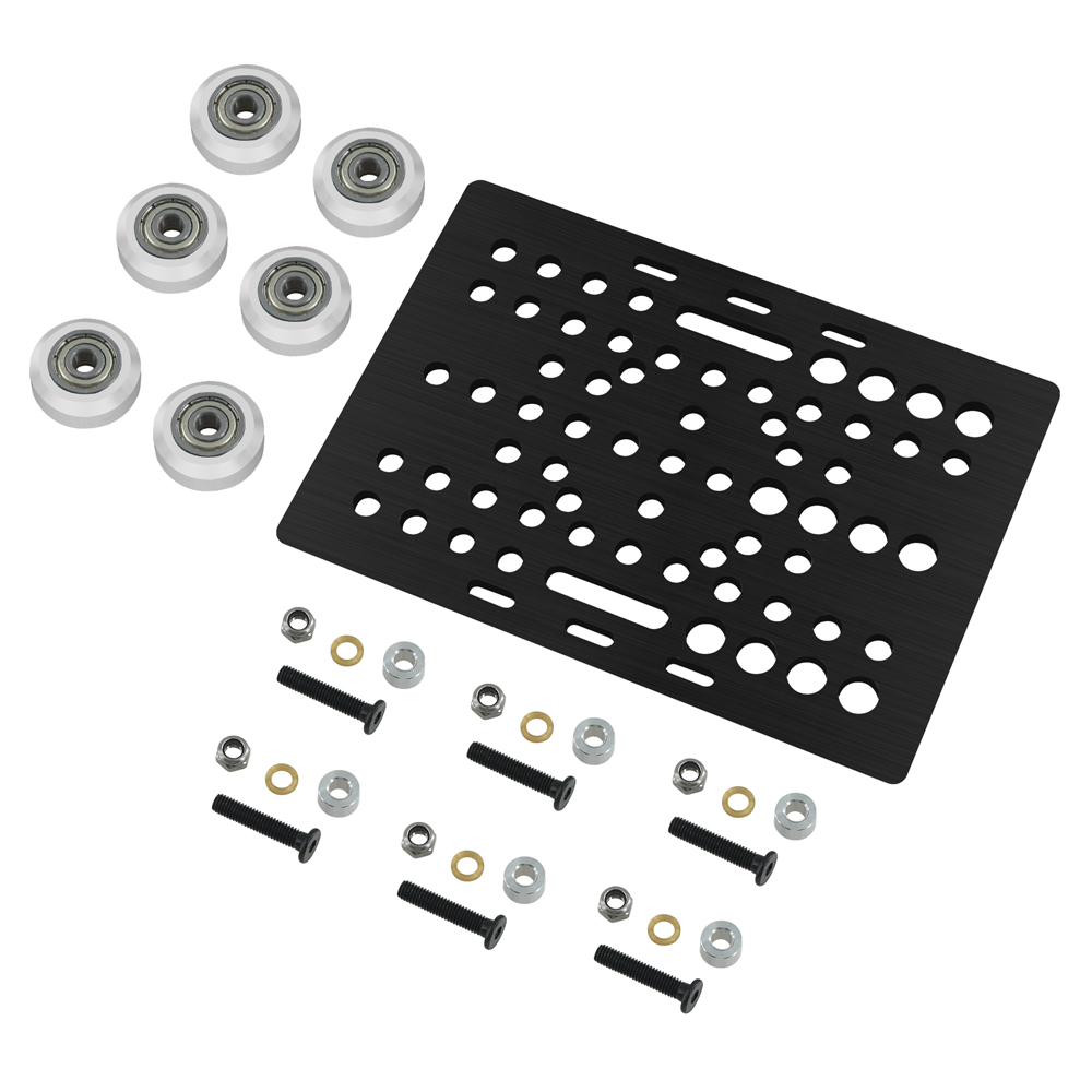 Aluminum T-Slot Profile - V-Slot Gantry ชุด 20-80 มม.Gantry แผ่นล้อสําหรับโปรไฟล์อลูมิเนียม