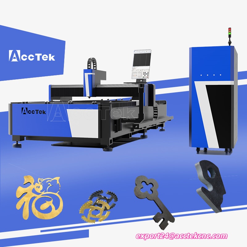 Industrial Laser Cutting Machine Price - เครื่องตัดเลเซอร์ไฟเบอร์ CNC 1500W สำหรับตัดแผ่นโลหะ ขายเครื่องตัดเลเซอร์อุตสาหกรรมขนาด 2kw