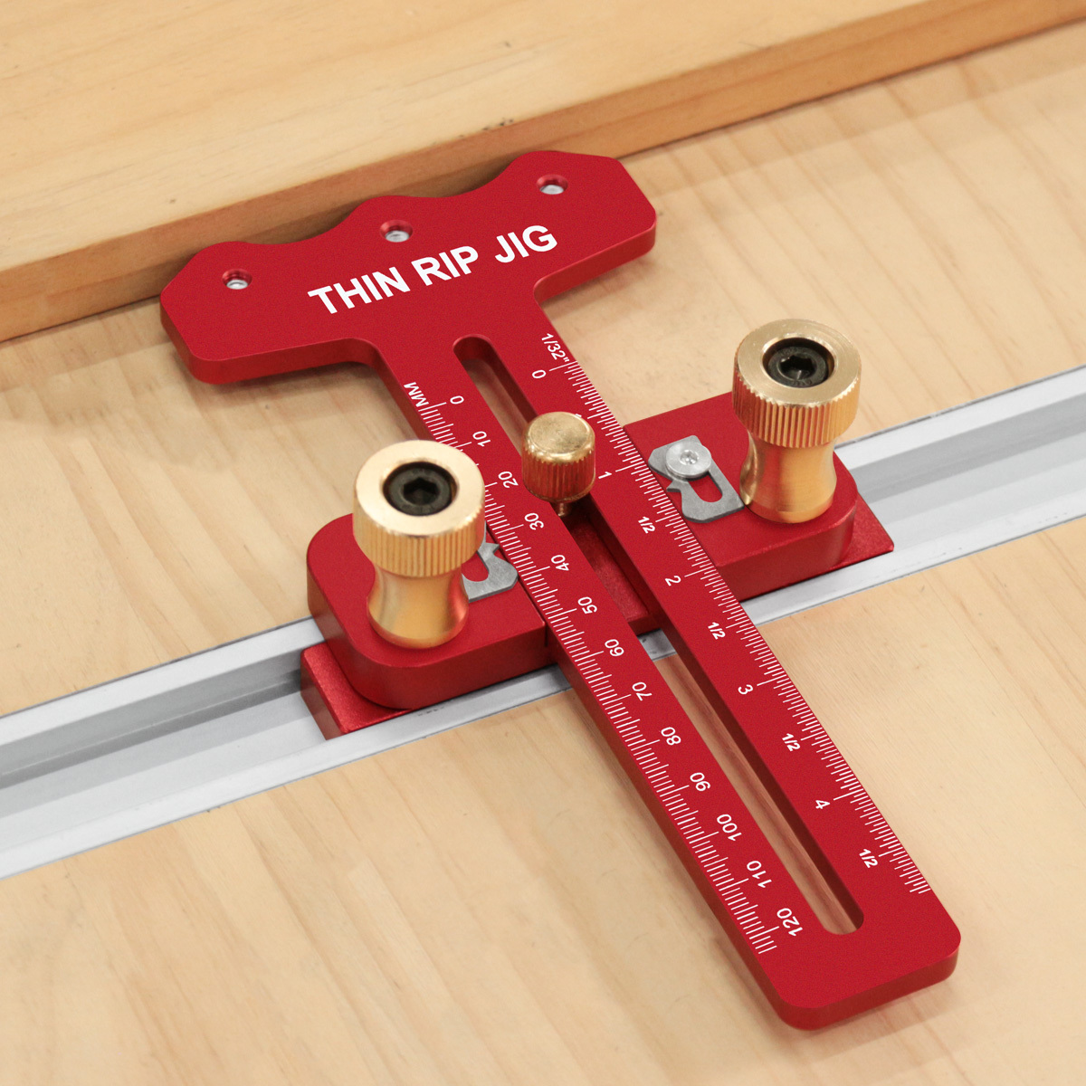 Aluminum T-Slot Profile - Thin Rip Table Saw Jig,3 รอก