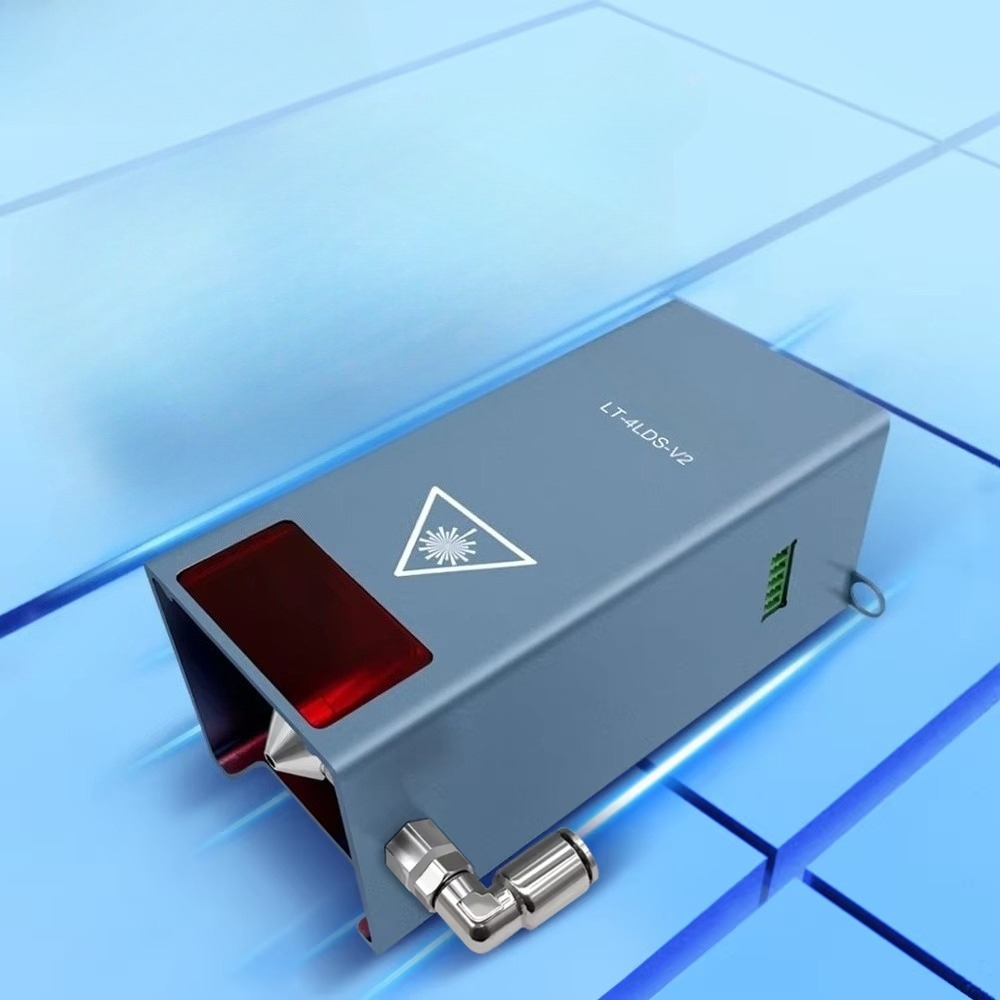 Diode Laser Module - โมดูลเครื่องแกะสลักเลเซอร์กำลังแสง 20 วัตต์ พร้อมระบบช่วยเป่าลม หัวตัดเลเซอร์ไดโอดสีน้ำเงิน 450