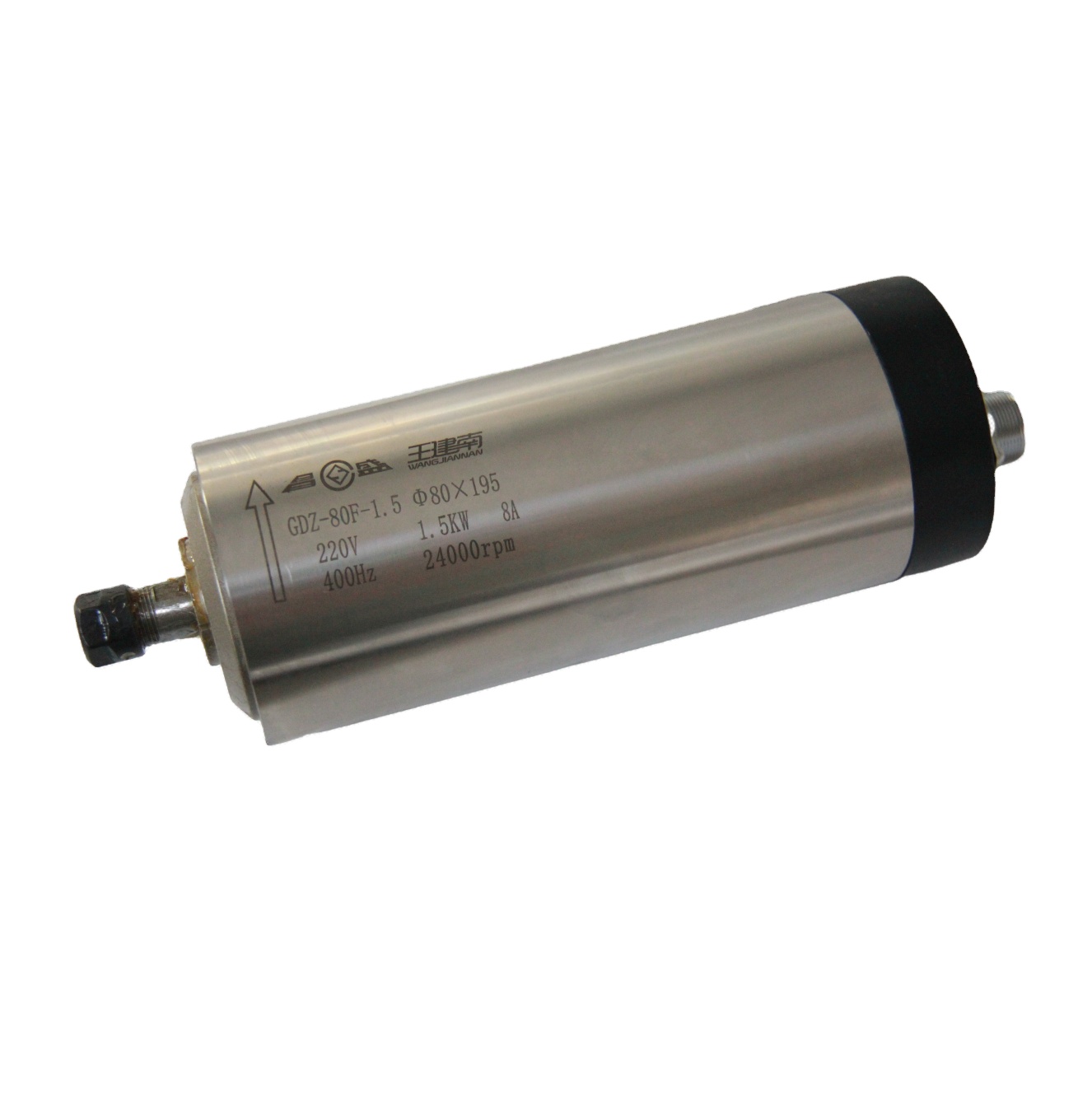 Cnc Spindle Motor - ซีรีส์ GDZ มอเตอร์แกนหมุน CNC ระบายความร้อนด้วยอากาศแบบกลม 1.5