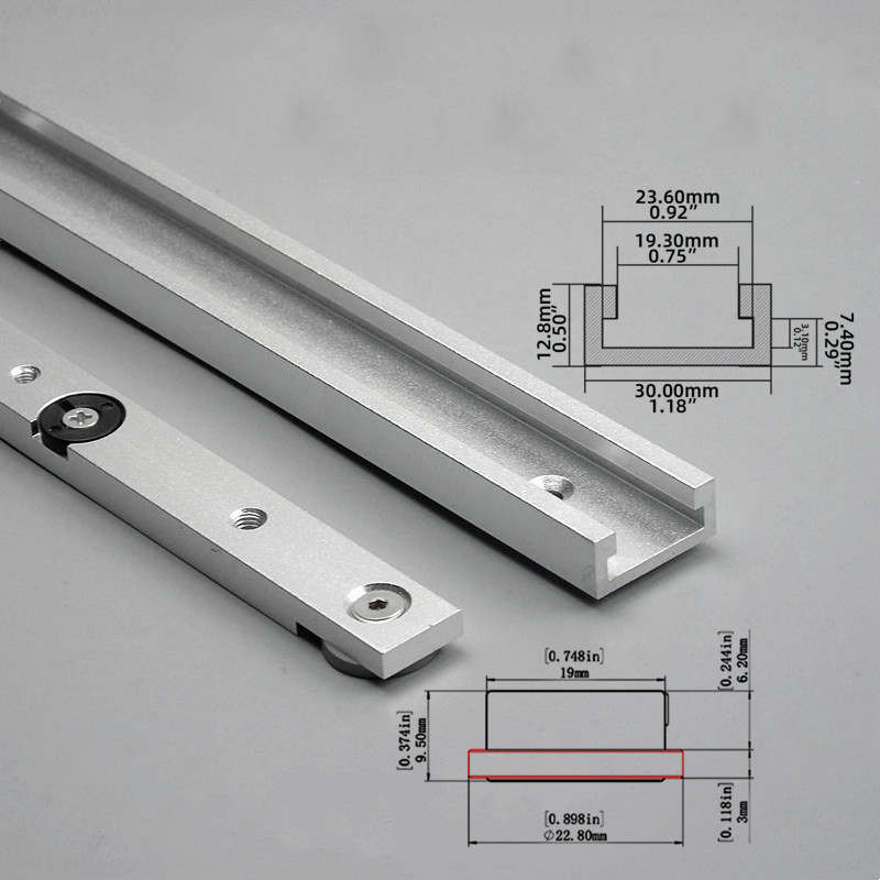 Aluminum T-Slot Profile - ชุดอุปกรณ์จิ๊ก T-Track & Miter Track 2