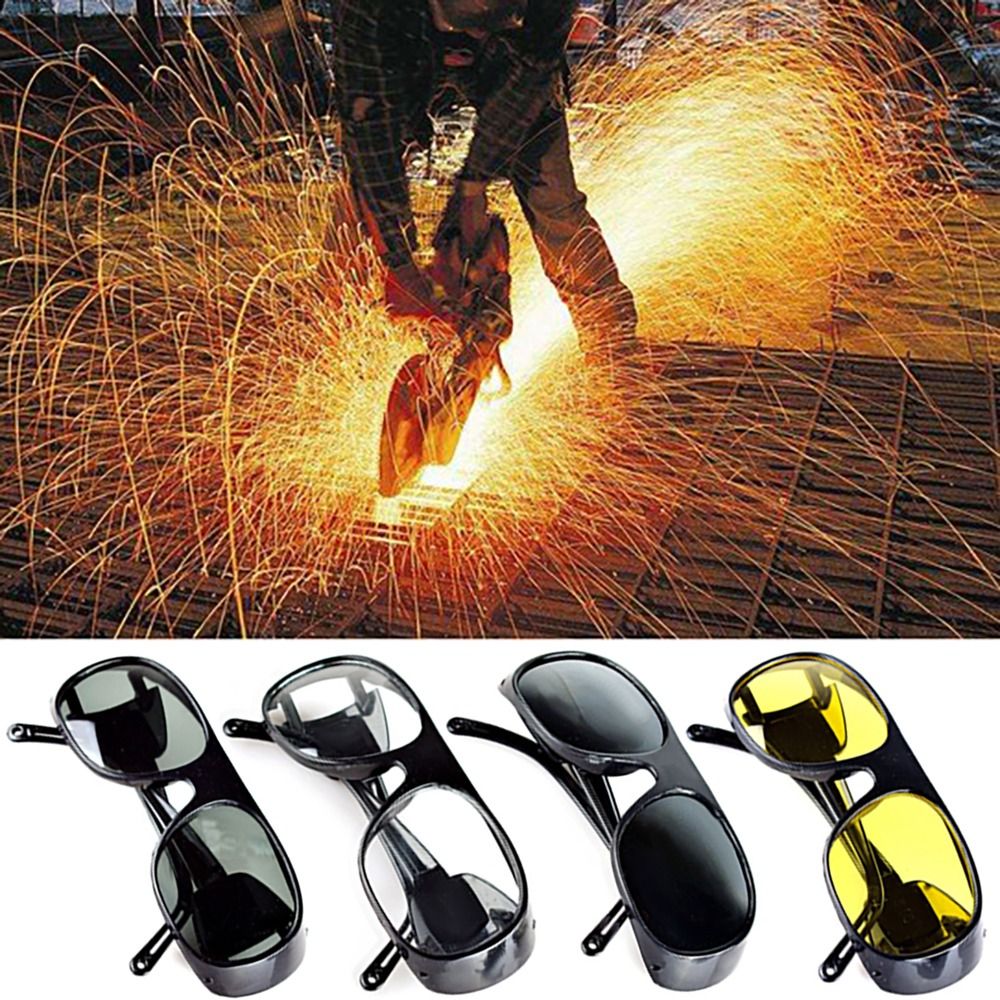Industrial Laser Welding - แว่นตาเชื่อมหลากสีอุปกรณ์บัดกรีเลเซอร์แว่นตางานเชื่อมป้องกันแก๊สอาร์กอนป้องกันแสงสะท้อนแว่นตานิรภัยในการทำงาน