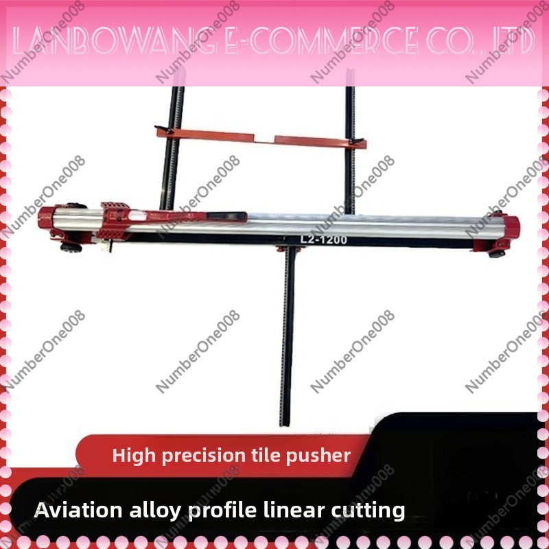 Industrial Laser Guide - เครื่องตัดกระเบื้องแบบแมนนวล 1200 มม. เครื่องมือตัดกระเบื้องเซรามิกเกรดอุตสาหกรรมความแม่นยำสูง พร้อมระบบเลเซอร์นำทาง