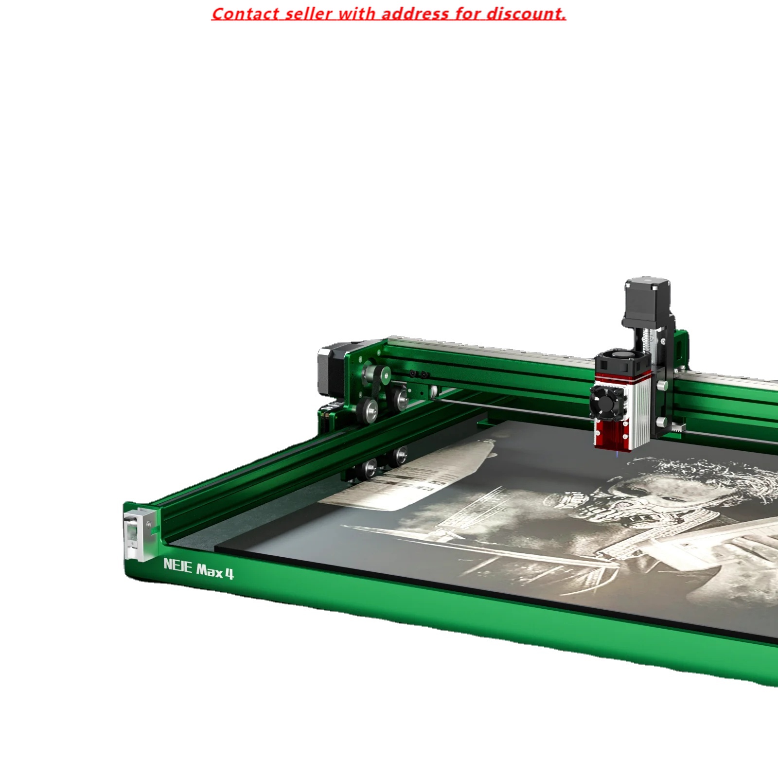 Industrial Laser Engraver For Wood - เครื่องแกะสลักเลเซอร์ NEJE Max 4 A40640 กำลังสูง