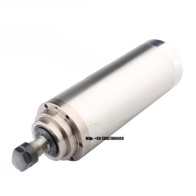 Cnc Spindle Motor - มอเตอร์แกนหมุนระบายความร้อนด้วยน้ำ 4.5 กิโลวัตต์ สำหรับงานไม้ อะไหล่เครื่องเราเตอร์ซีเอ็นซีสำหรับงานโฆษณา