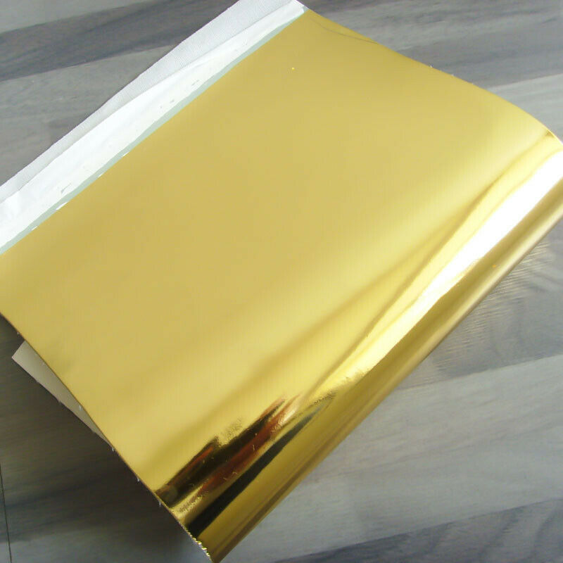 Industrial Laser Welding - 20*120ซมกระจกเงามันวาวหนังสังเคราะห์ PU สำหรับเย็บผ้าแผ่นเลเซอร์แบบทำมือวัสดุงานฝีมือต่างหู
