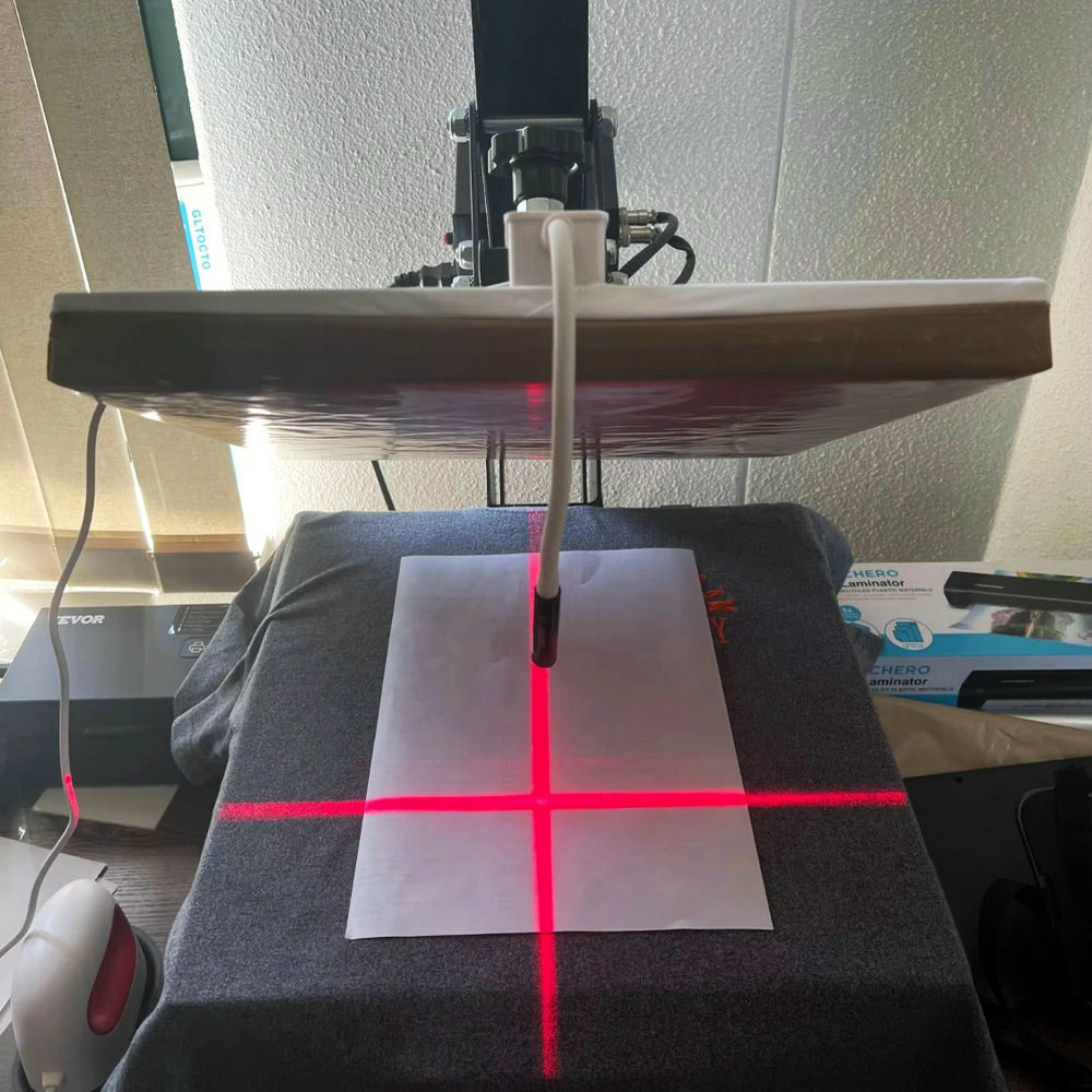 Industrial Laser Welding - ชุดอุปกรณ์ระบุตำแหน่งงานเย็บผ้าด้วยแสงเลเซอร์ USB สำหรับพิมพ์ DTF และ DTG