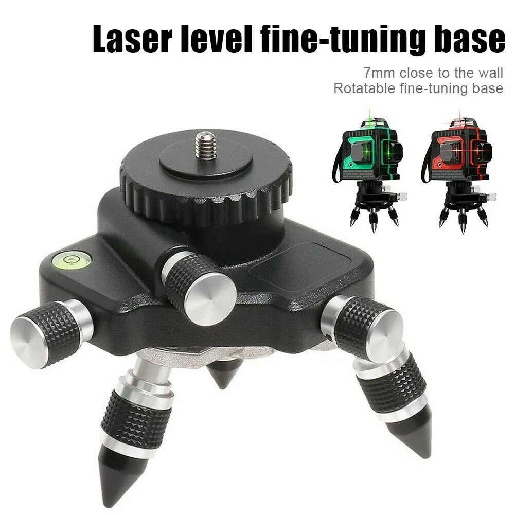 Industrial Laser Alignment Tool - ระดับเลเซอร์ขาตั้งกล้องฐานยึดองศาหมุนปรับ Fine-tuning เมตรขาตั้งกล้องเลเซอร์ระดับผู้ถือเครื่องมือ