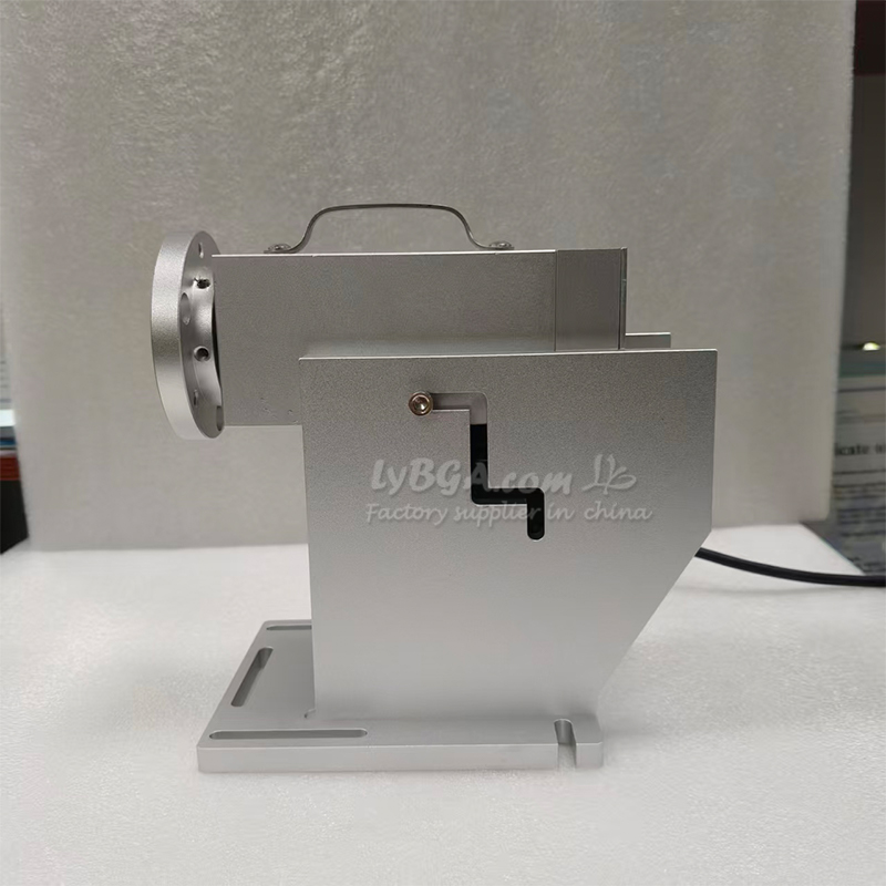 Rotary Axis Laser Engraver - เครื่องเลเซอร์มาร์กกิ้งใช้แท่นทำงานขนาดเส้นผ่านศูนย์กลาง 320 มม. พร้อมโต๊ะหมุน D300 แกนหมุนแบบวงกลมสำหรับเครื่องมาร์กกิ้งปากกา