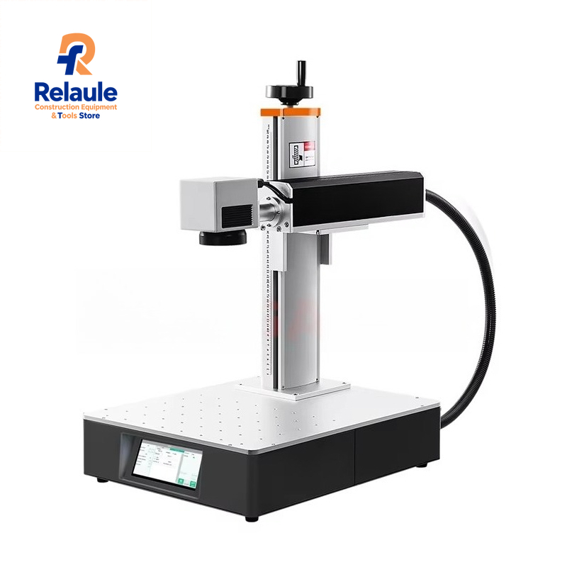 Rotary Axis Laser Engraver - เครื่องเลเซอร์ไฟเบอร์คุณภาพดี กำลังสูง สำหรับสลักโลหะ แกะสลักพลาสติก PVC สแตนเลส
