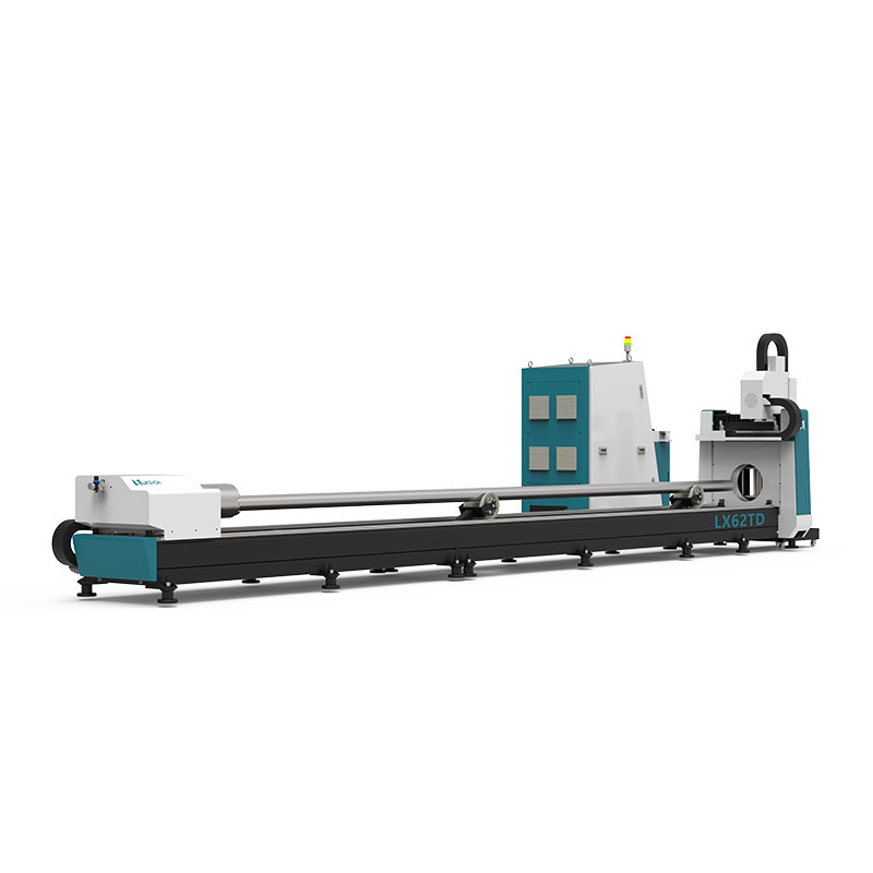 Industrial Laser Cutting Machine Price - เครื่องตัดท่อเลเซอร์แบบสองหัวตัดท่อ TD แบบอุตสาหกรรมเครื่องตัดท่อไฟเบอร์เลเซอร์พร้อมแกนหมุน