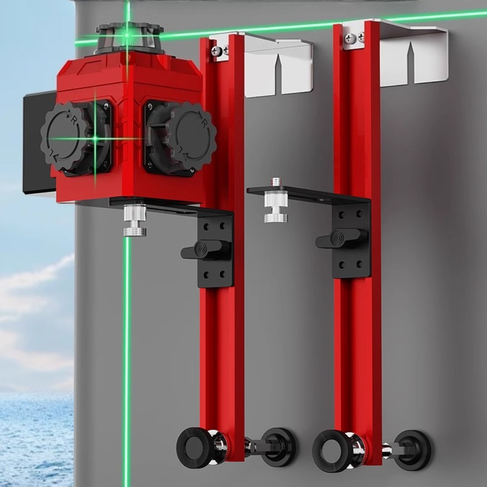 Industrial Laser Alignment Tool - ขายึดติดผนังระดับเลเซอร์สากล ขายึดเลเซอร์อเนกประสงค์แบบปรับได้สําหรับการหมุน ขายึดรองรับการปรับระดับด้วยเลเซอร์