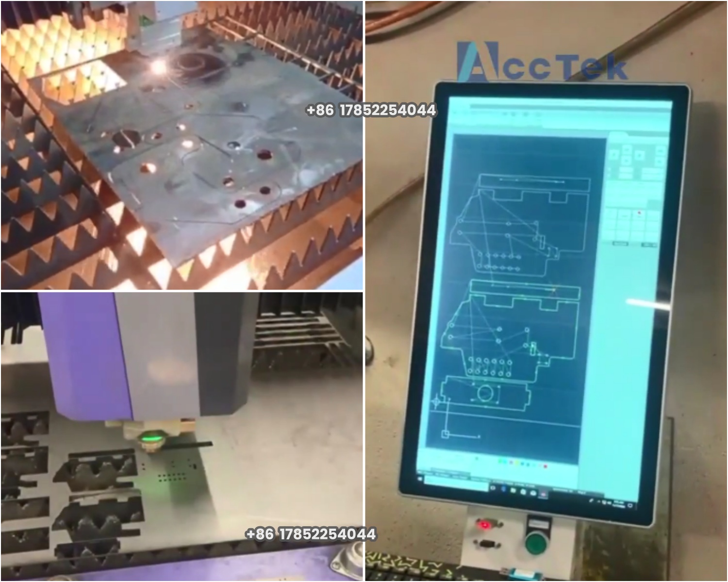 AKJ1530F 2040 2060 2560 1000w  - Industrial Laser Cutting Machine Price บทวิจารณ์และราคา