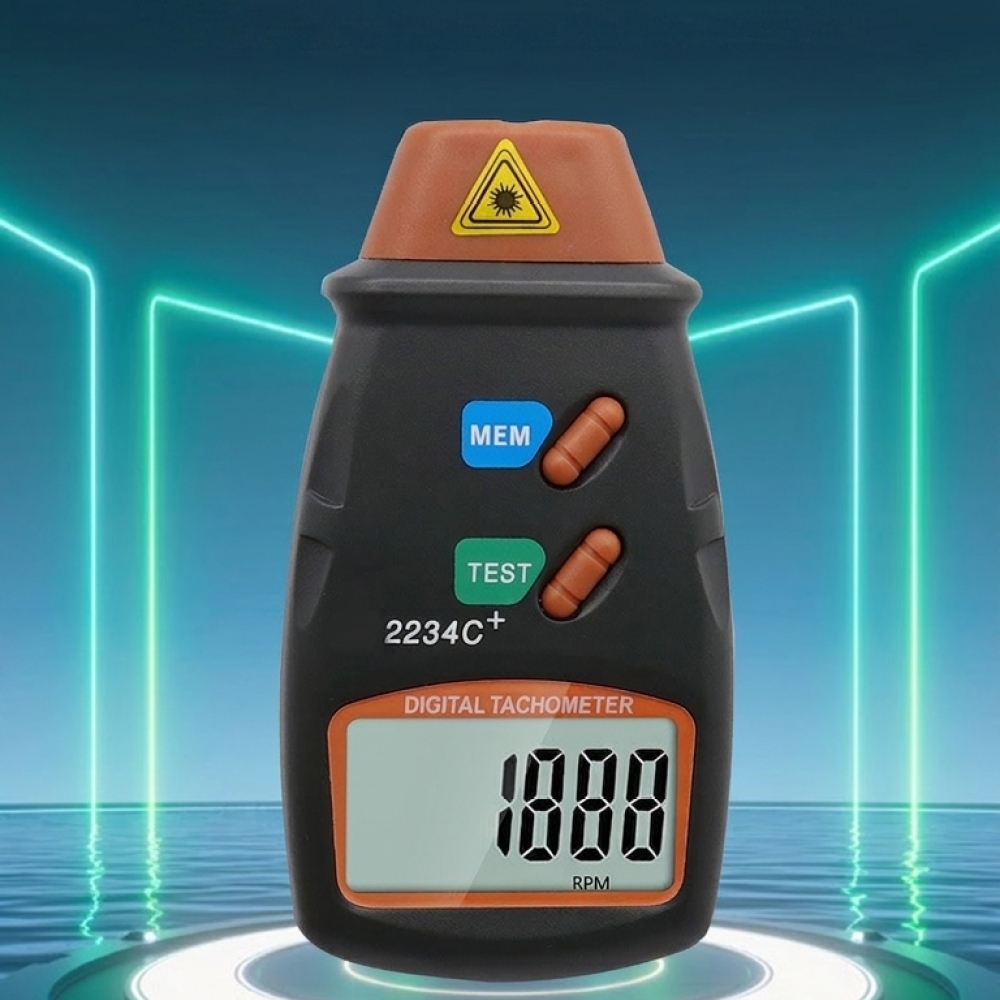 เครื่องวัดความเร็วรอบด้วยเลเซอ - Industrial Laser Tachometer บทวิจารณ์และราคา