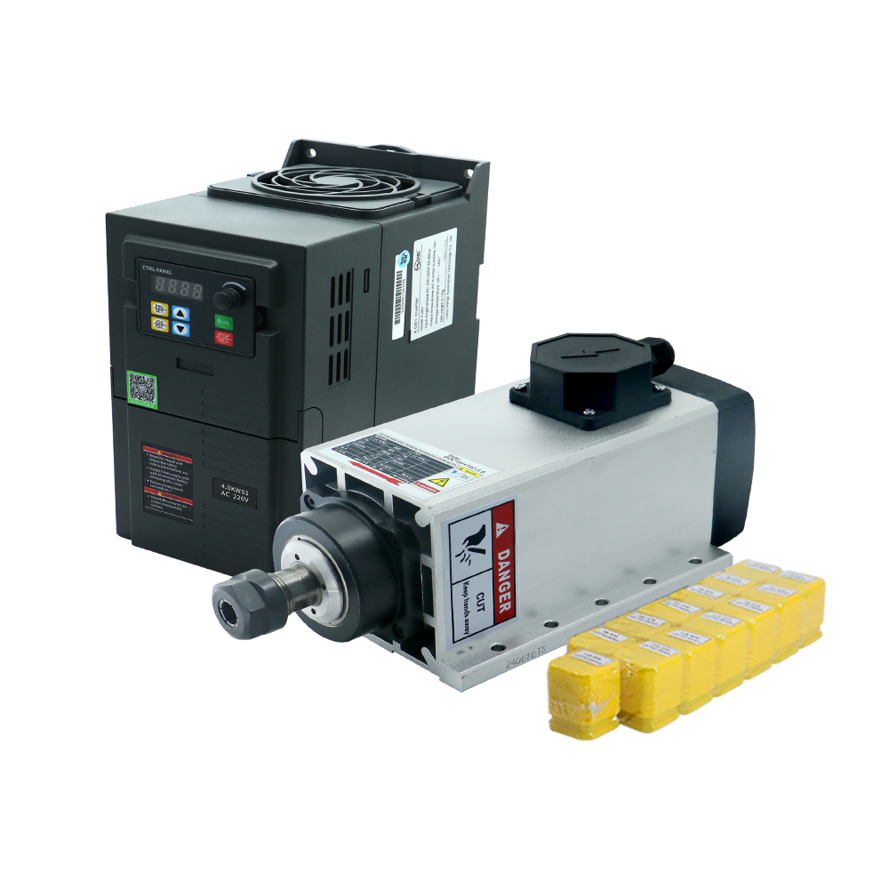 มอเตอร์แกนหมุน 3.5KW ER20 220V - Cnc Spindle Motor บทวิจารณ์และราคา