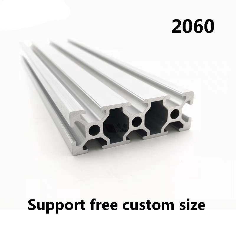 1PCS 2060 T Slot อลูมิเนียมโปร - Aluminum T-Slot Profile บทวิจารณ์และราคา