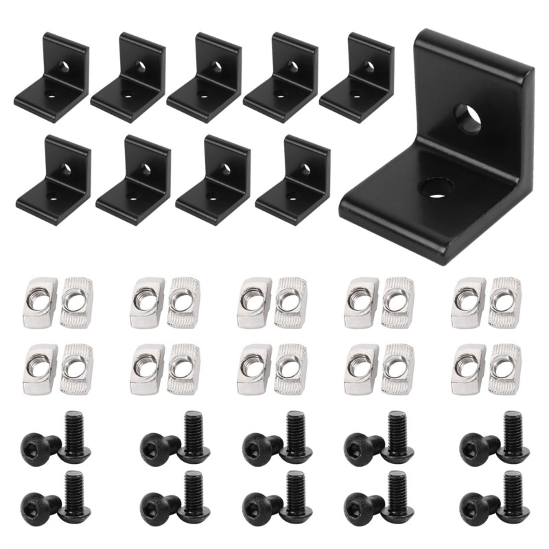 ขายึดมุม 10 ชิ้น รุ่น 2020 204 - Aluminum T-Slot Profile บทวิจารณ์และราคา