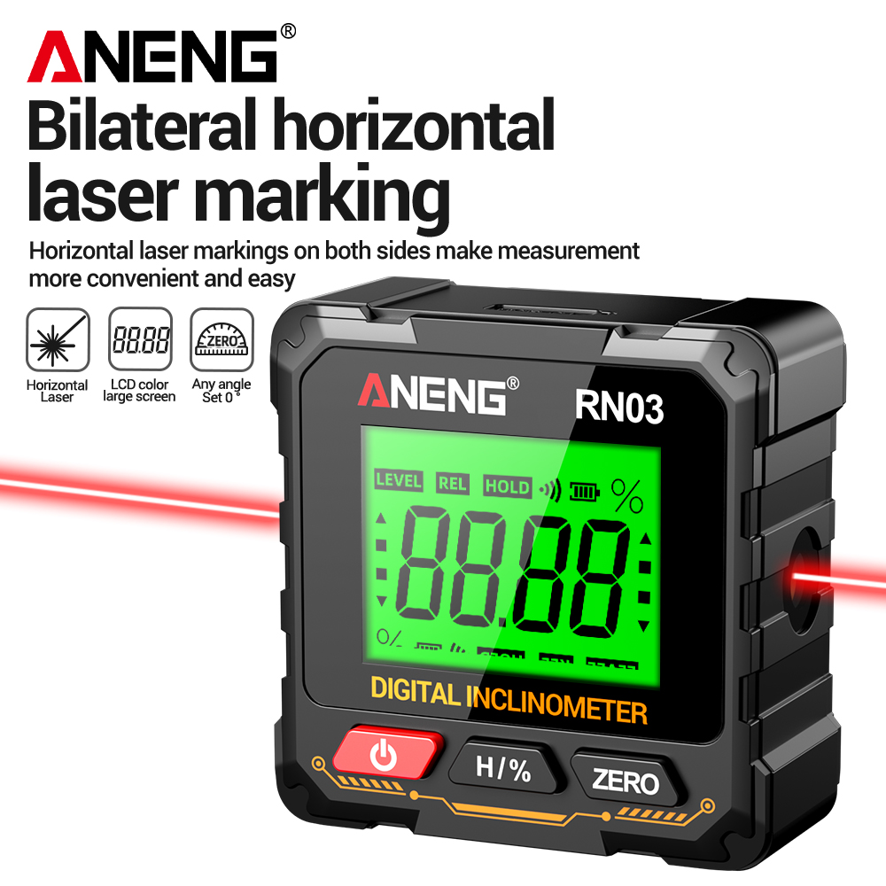 เครื่องวัดมุมดิจิตอลแม่เหล็ก A - Industrial Laser Alignment Tool บทวิจารณ์และราคา