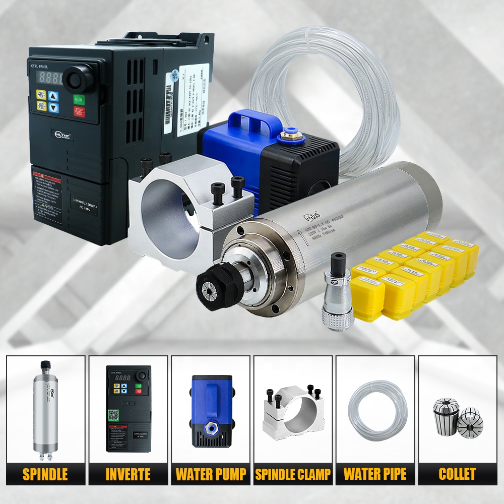 มอเตอร์แกนหมุน 220V ER20 2.2kw - Cnc Spindle Motor บทวิจารณ์และราคา