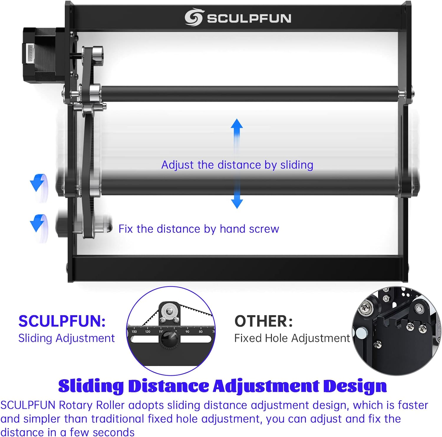 SCULPFUN Laser Rotary Roller เ - Rotary Axis Laser Engraver บทวิจารณ์และราคา