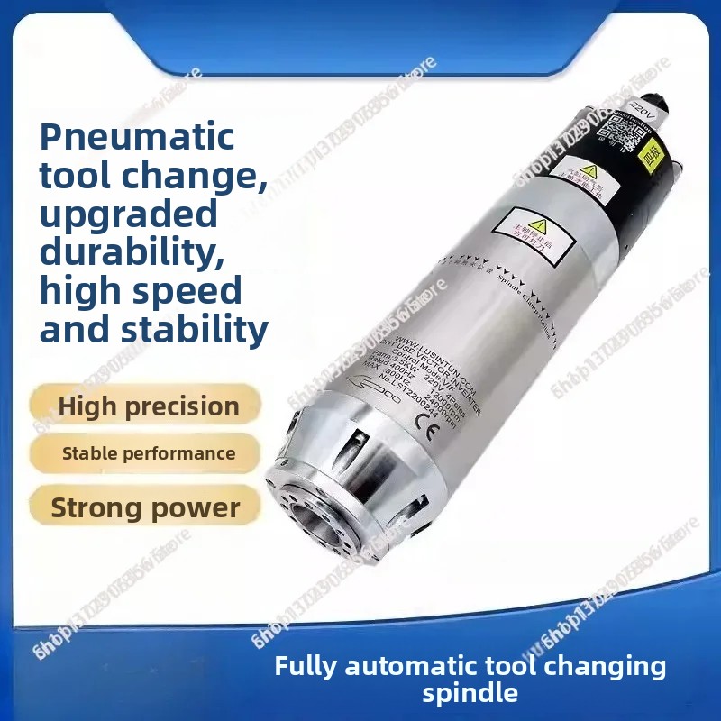 มอเตอร์แกนหมุน BT30 3KW แบบเปล - Cnc Spindle Motor บทวิจารณ์และราคา