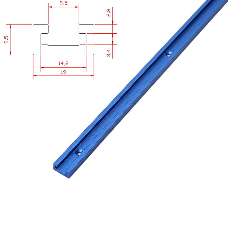 1 PC 19/30/45/75Type T-Tracks  - Aluminum T-Slot Profile บทวิจารณ์และราคา