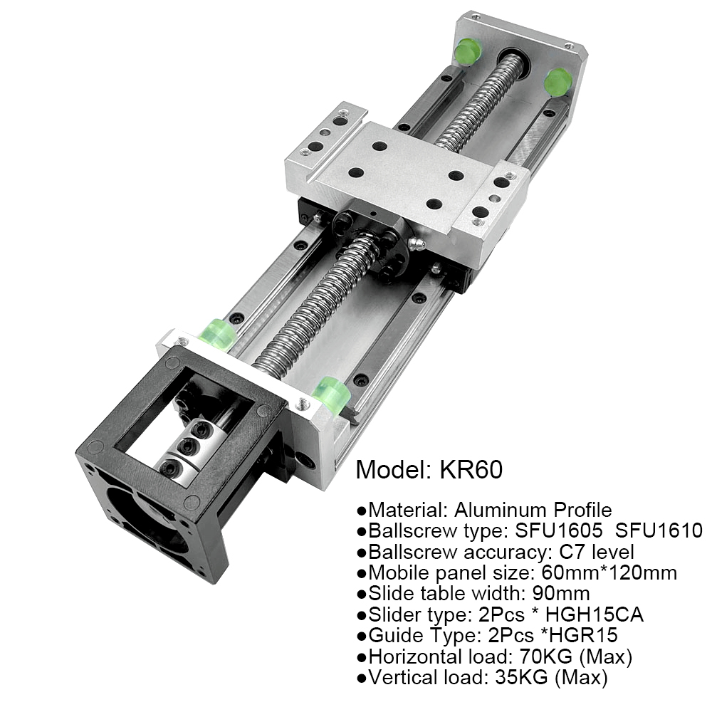 บอลสกรูแบบเลื่อน SFU1605 1610  - Servo Motor Cnc บทวิจารณ์และราคา