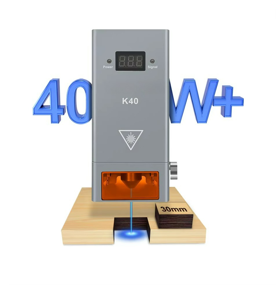 K40 44w โมดูลเลเซอร์สีน้ำเงิน  - Diode Laser Module บทวิจารณ์และราคา