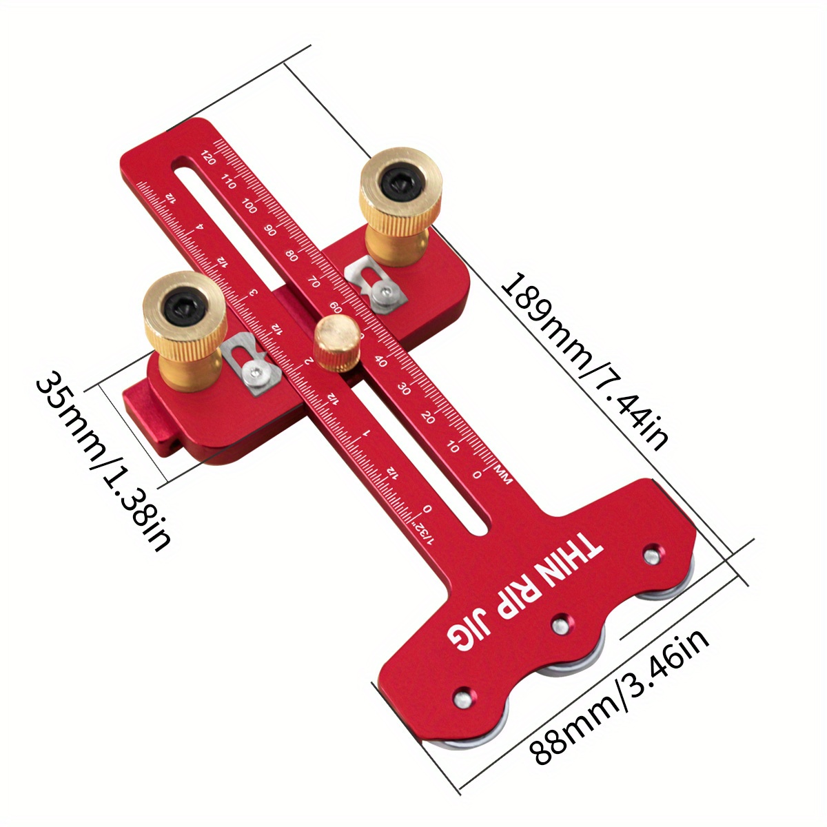 Thin Rip Table Saw Jig,3 รอก T - Aluminum T-Slot Profile บทวิจารณ์และราคา