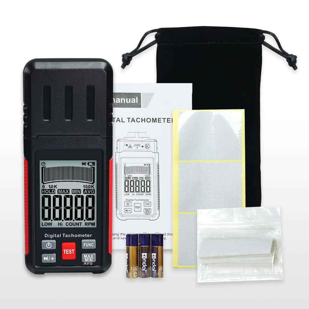 เครื่องวัดความเร็วรอบแบบดิจิตอ - Industrial Laser Tachometer บทวิจารณ์และราคา
