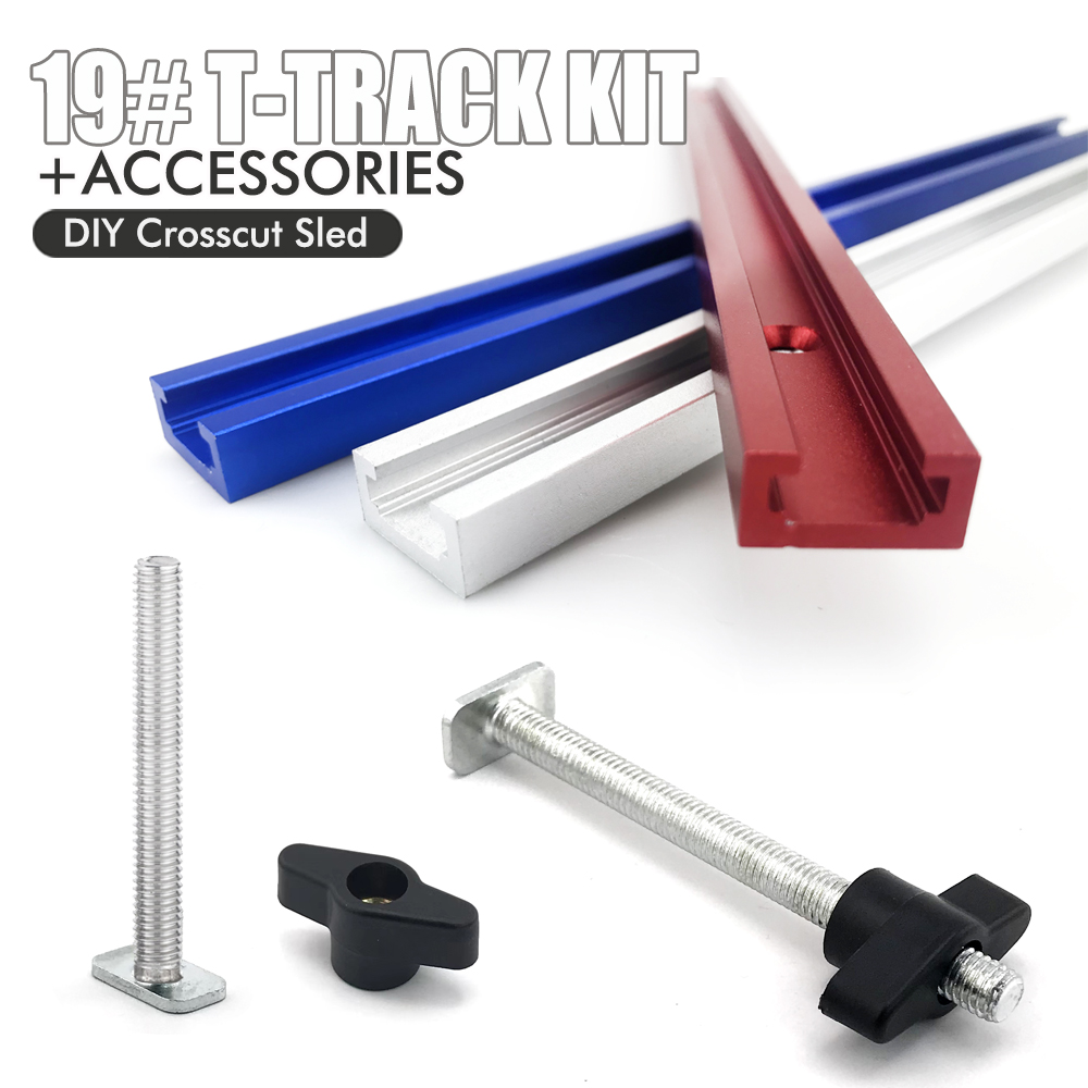 งานไม้ 19 #   ชุดราง T-track แ - Aluminum T-Slot Profile บทวิจารณ์และราคา