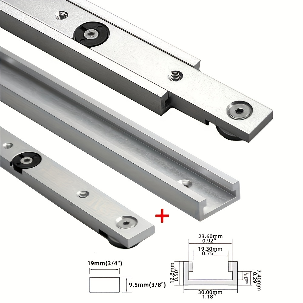 ชุดอุปกรณ์จิ๊ก T-Track & Miter - Aluminum T-Slot Profile บทวิจารณ์และราคา