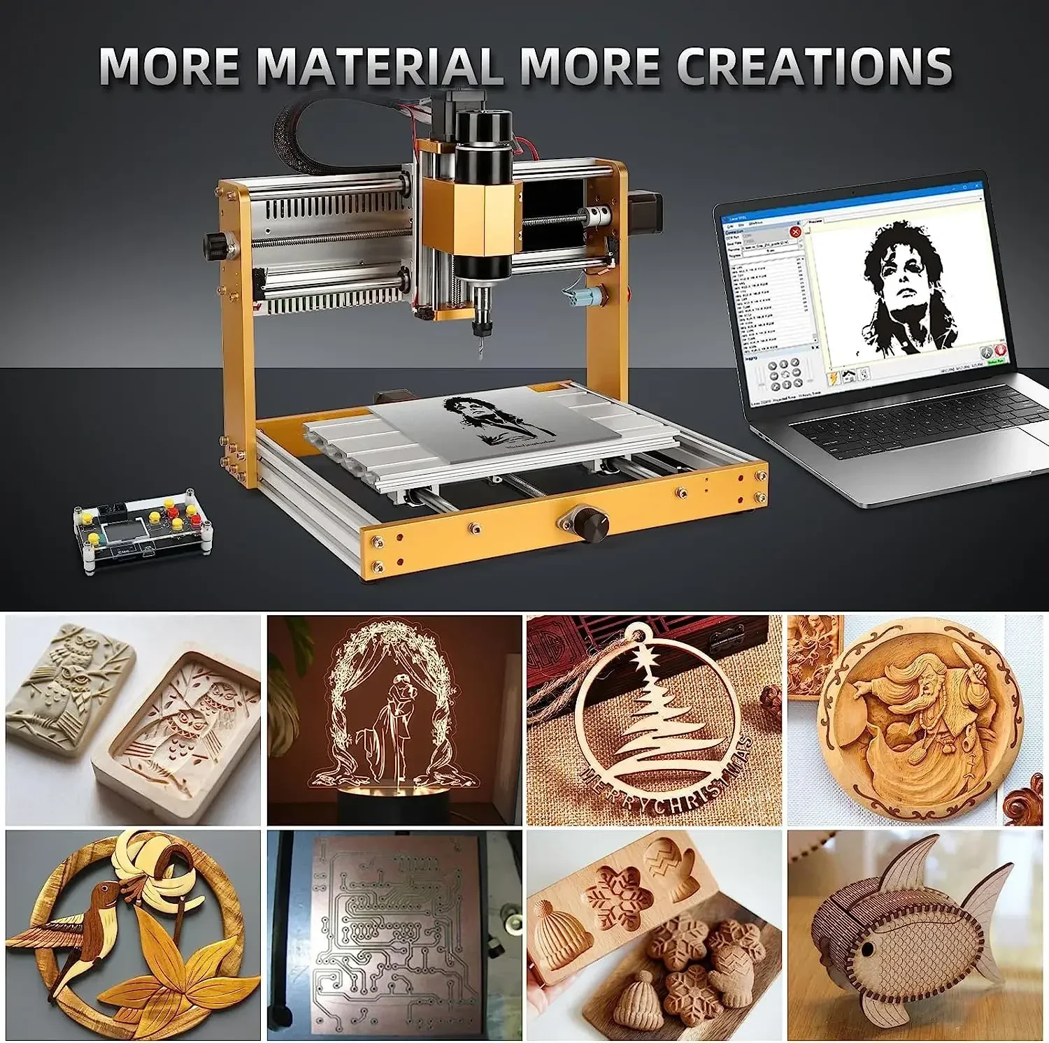 เครื่องแกะสลักอุตสาหกรรมขนาดเล - Industrial Laser Engraver For Wood บทวิจารณ์และราคา