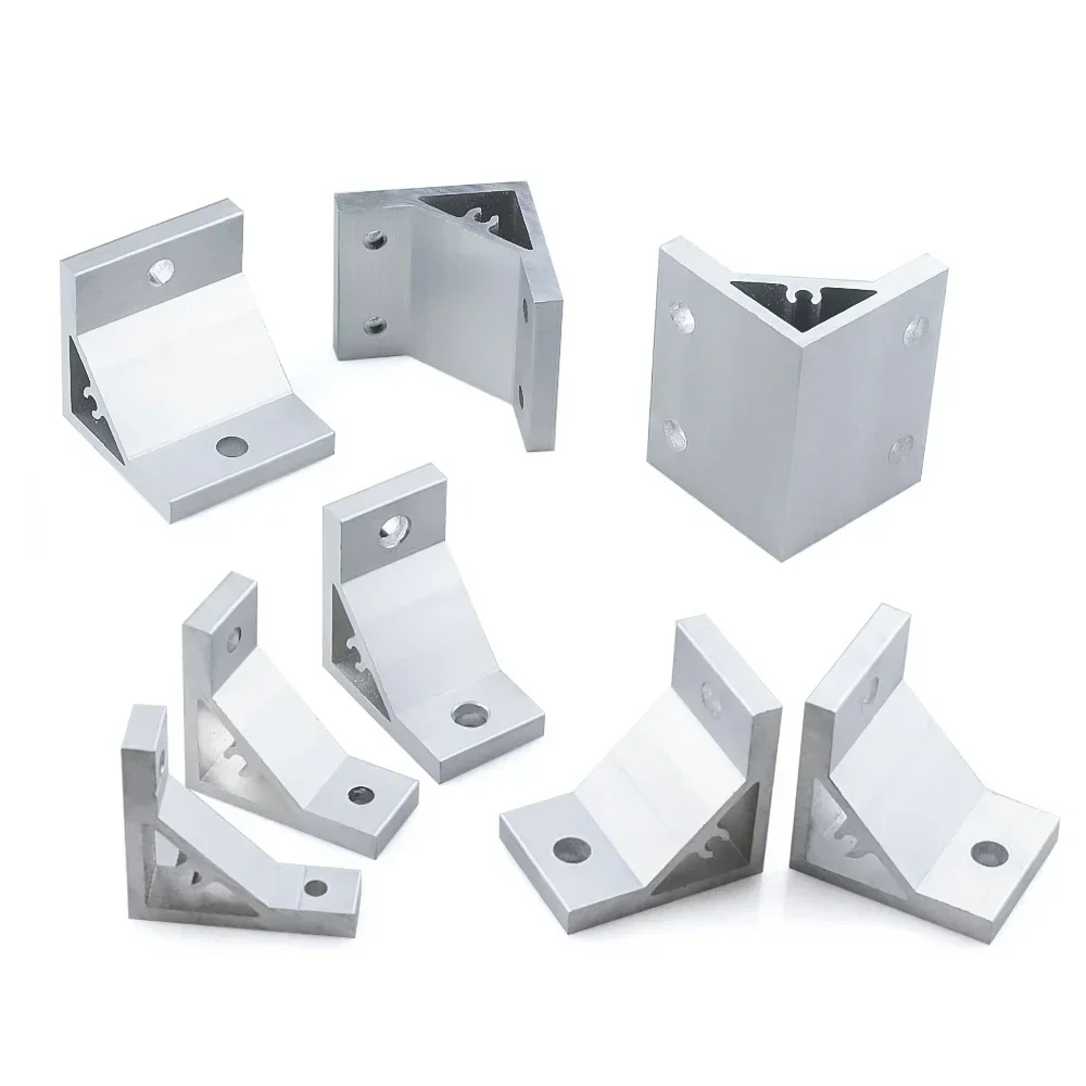 4 ชิ้น 90 องศามุมมุม 2020 3030 - Aluminum T-Slot Profile บทวิจารณ์และราคา