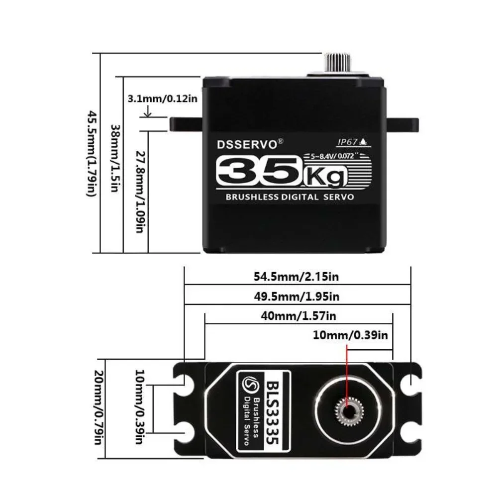 35KG BLS3335 เซอร์โวมอเตอร์ดิจ - Servo Motor Cnc บทวิจารณ์และราคา