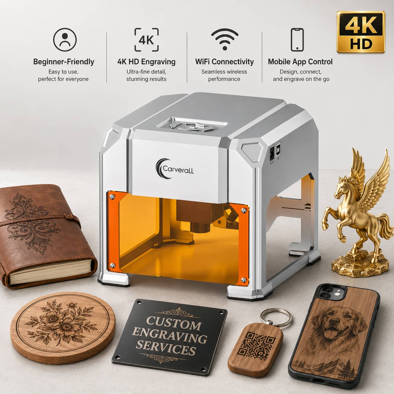 เครื่องแกะสลักเลเซอร์ Carveral - Industrial Laser Cutting บทวิจารณ์และราคา