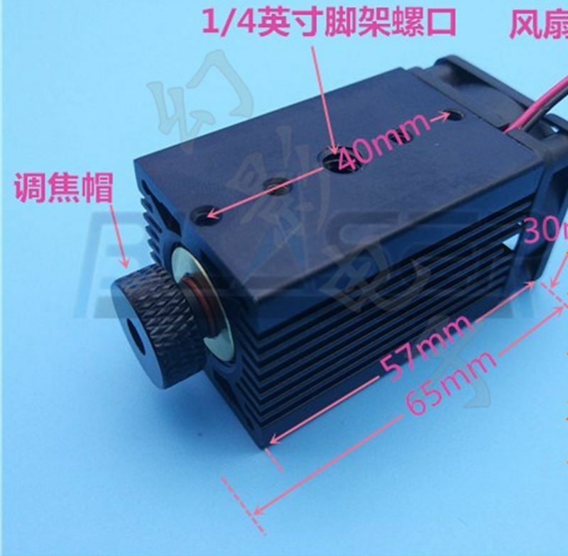 โฟกัส 520nm 100mW หญ้าสีเขียวเ - Diode Laser Module บทวิจารณ์และราคา