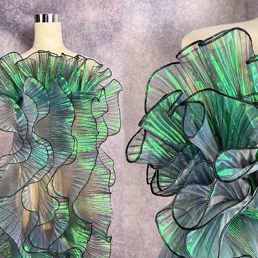 ลูกไม้ Trim Organza ผ้า Mermai - Industrial Laser Welding บทวิจารณ์และราคา