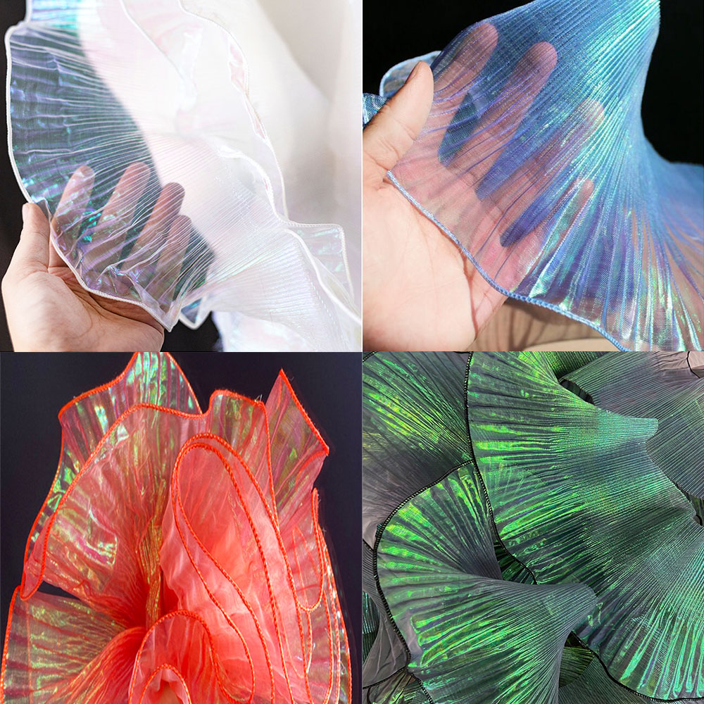 ลูกไม้ Trim Organza ผ้า Mermai - Industrial Laser Welding บทวิจารณ์และราคา