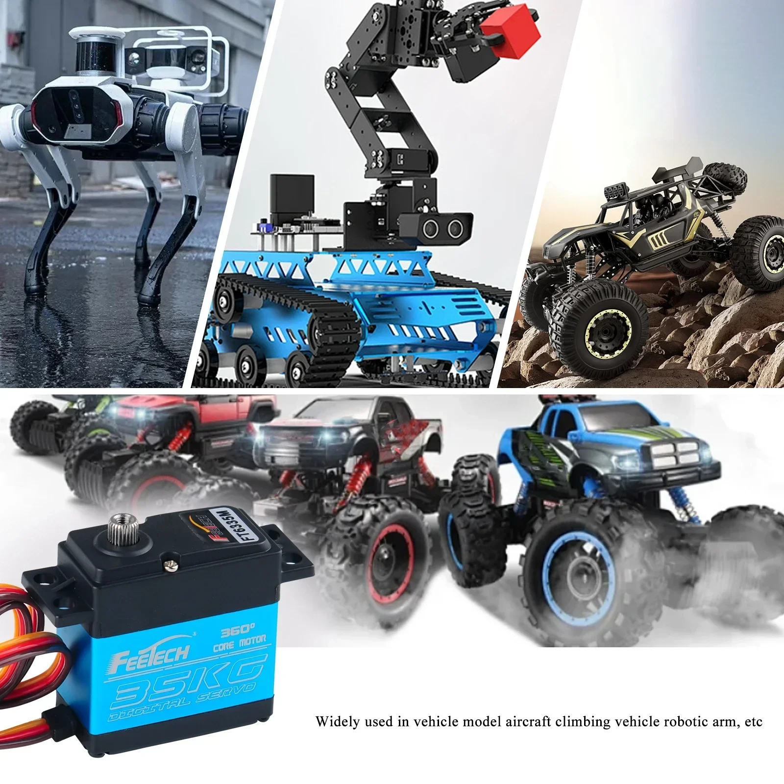 Feetech FT6335M ดิจิตอล RC เซอ - Servo Motor Cnc บทวิจารณ์และราคา