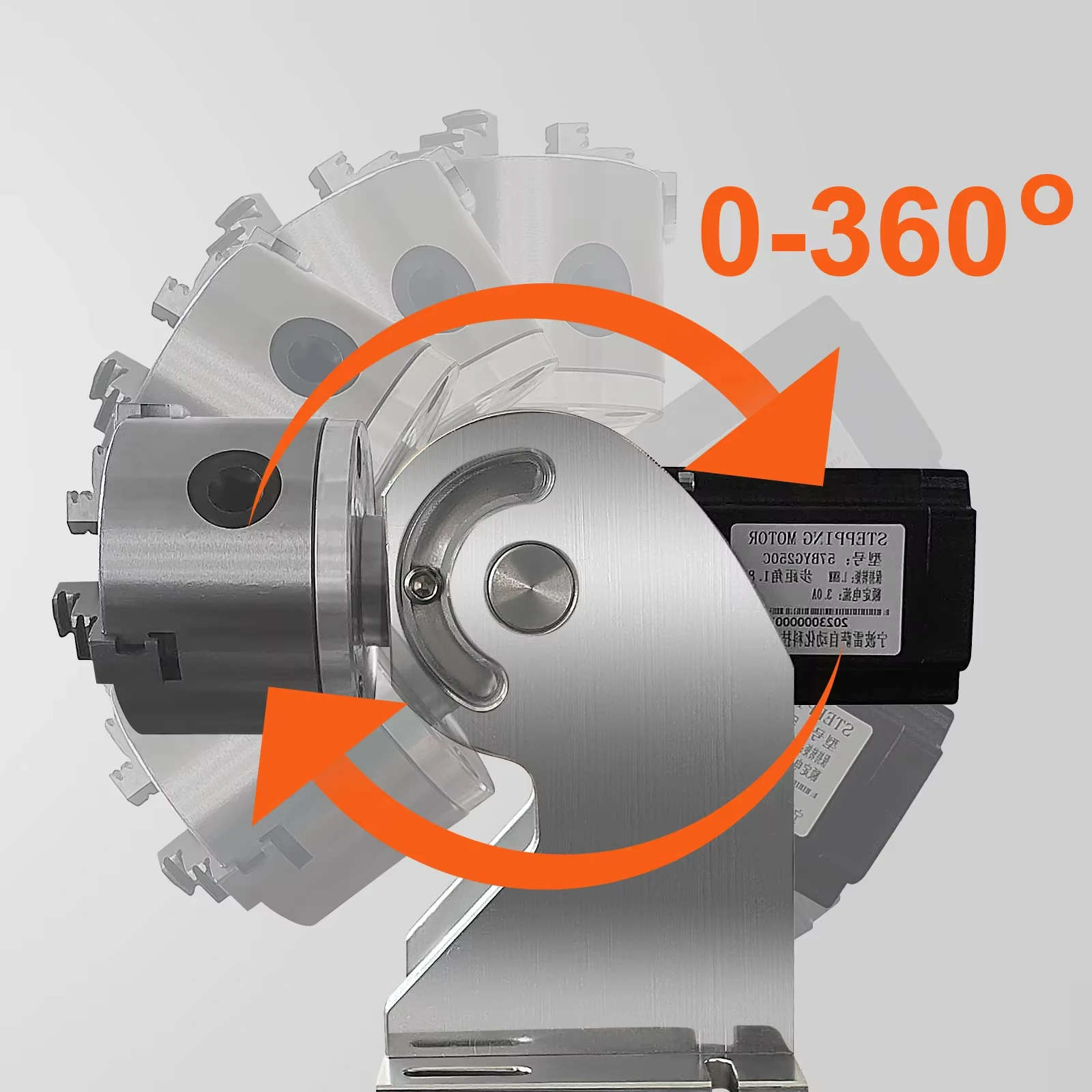 360 °   แกนหมุนสำหรับเครื่องแก - Rotary Axis Laser Engraver บทวิจารณ์และราคา