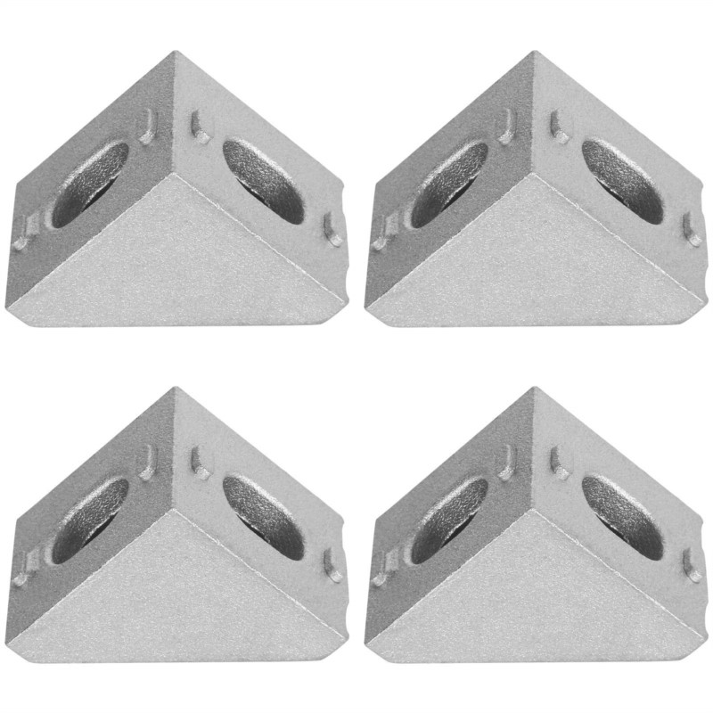 ฉากยึดมุม2020 40ชิ้นตัวยึดมุมอ - Aluminum T-Slot Profile บทวิจารณ์และราคา