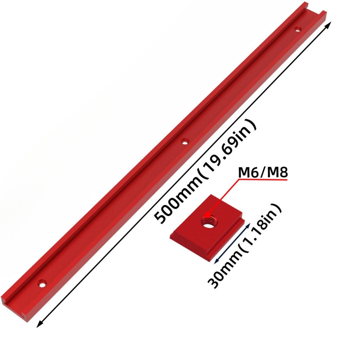 ราง T30ตัวที-สไลเดอร์อลูมิเนีย - Aluminum T-Slot Profile บทวิจารณ์และราคา