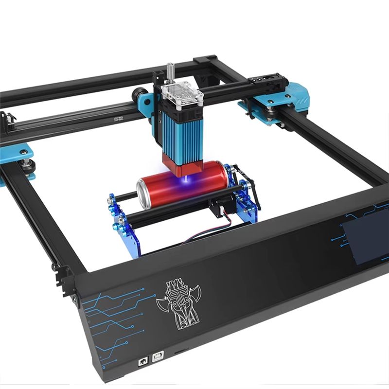 B17C สำหรับการแกะสลักวัตถุทรงก - Rotary Axis Laser Engraver บทวิจารณ์และราคา