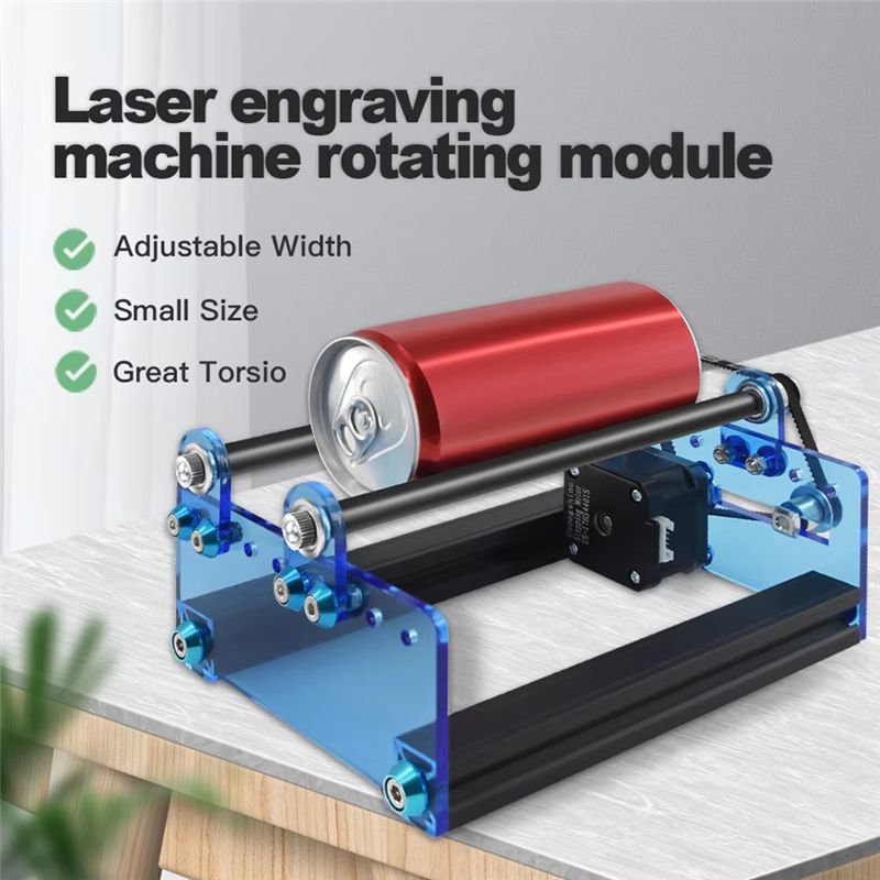 B17C สำหรับการแกะสลักวัตถุทรงก - Rotary Axis Laser Engraver บทวิจารณ์และราคา