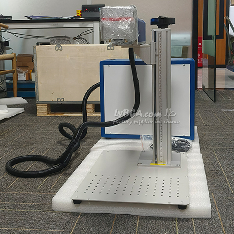 เครื่องเลเซอร์ไฟเบอร์ 50 วัตต์ - Rotary Axis Laser Engraver บทวิจารณ์และราคา