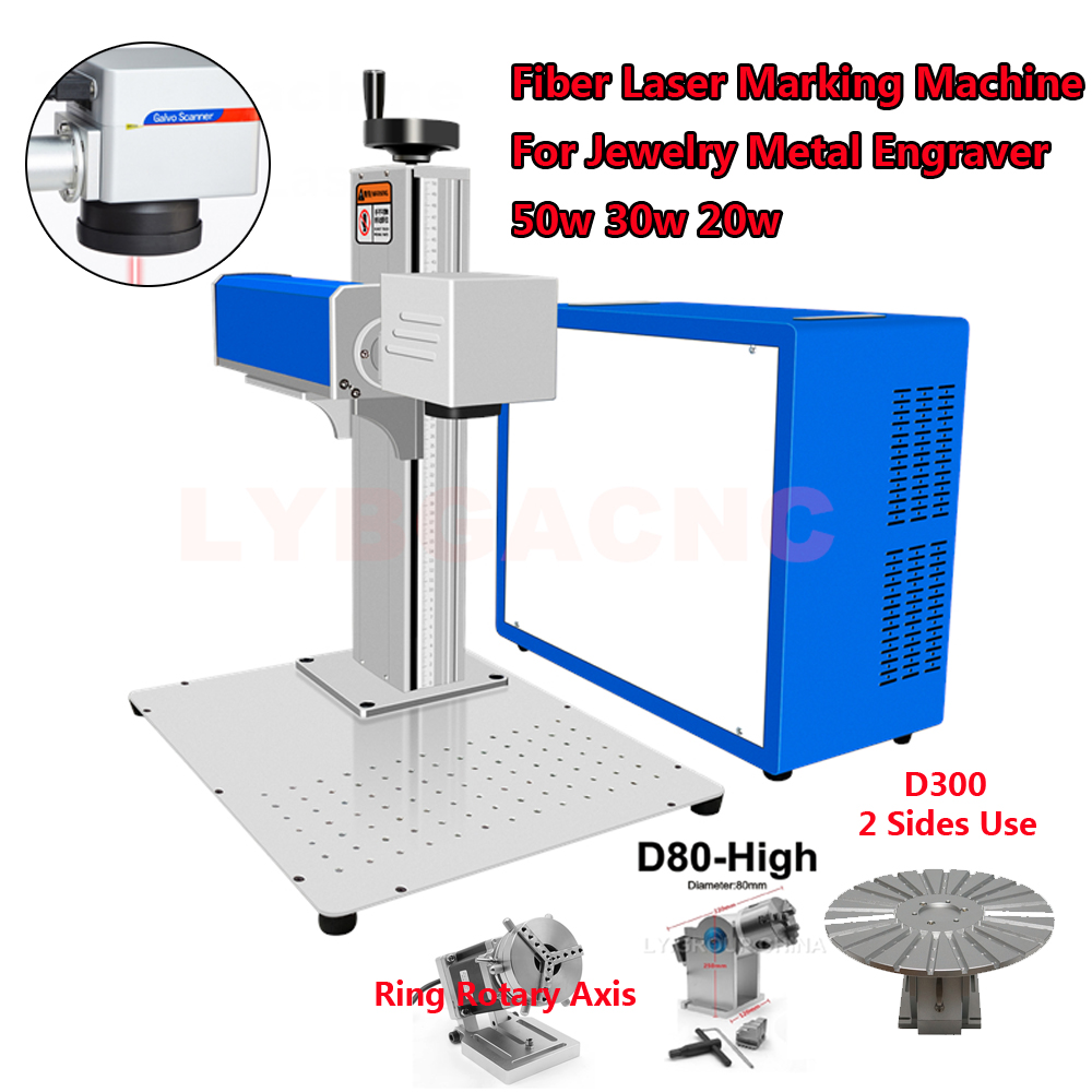 เครื่องเลเซอร์ไฟเบอร์ 50 วัตต์ - Rotary Axis Laser Engraver บทวิจารณ์และราคา