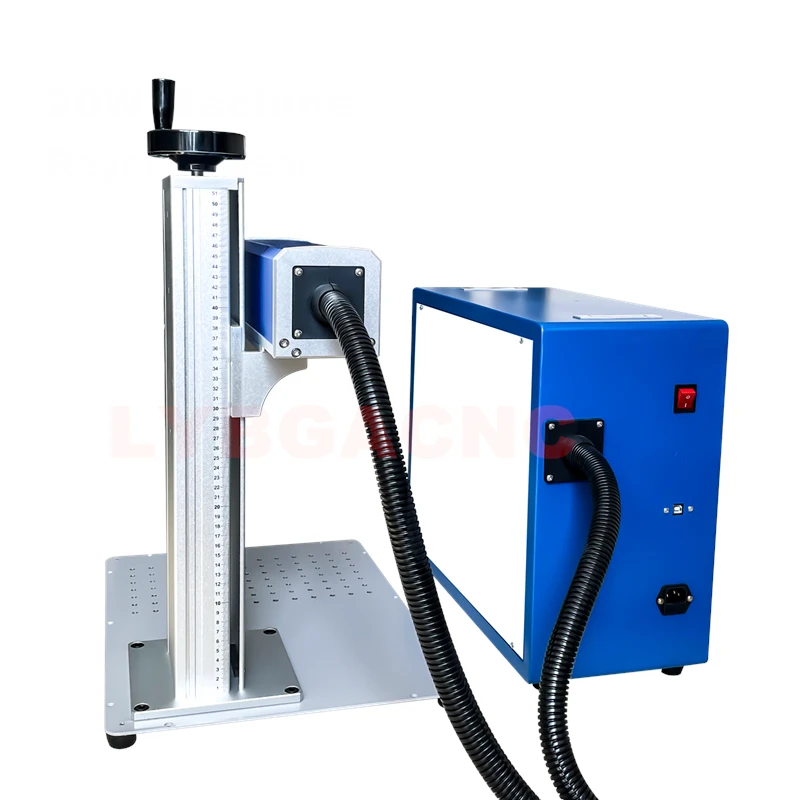 เครื่องเลเซอร์ไฟเบอร์ 50 วัตต์ - Rotary Axis Laser Engraver บทวิจารณ์และราคา